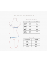 Комплект нижнего белья "Индефини" (318000-1053WXY)